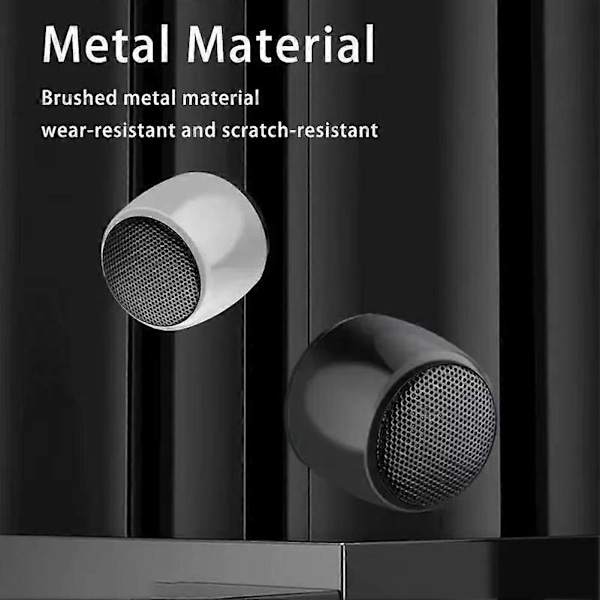 Bluetooth-högtalare, driven mini-subwoofer med 3D-surroundljud, B