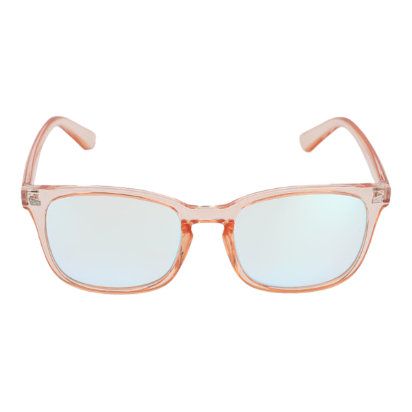 Blindfarvede briller Dobbeltsidet belægning Pink Full Frame Unisex farveblindhed Korrigerende briller