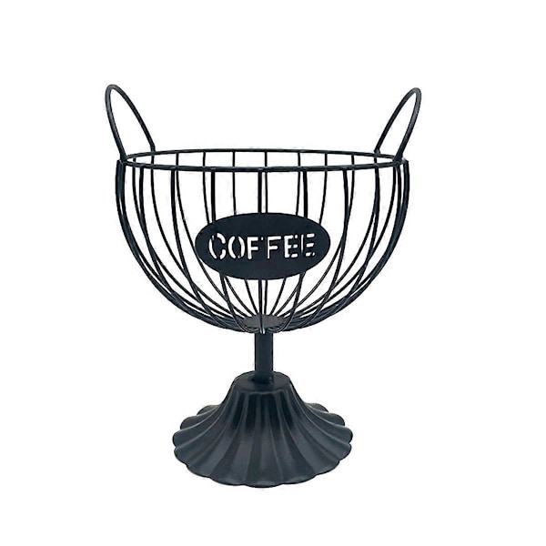 Kaffekapselholder til kopper, kaffekapselholder sort