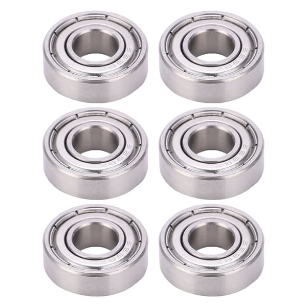 10 stk. Miniaturelejer Rustfrit stål Rulleværktøj til decelerationsenhed S698ZZ 19x8x6mm