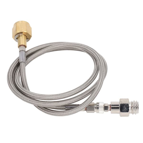 Sodagenopfyldningsadapter 1500PSI Rustfri CO2-cylinderpatron Påfyldningstankforbindelse W21.8-14 til TR21-4