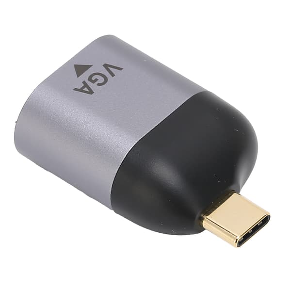 Type-C til VGA-adapterkonverterstikdel 1080p 60hz til bærbare computere mobiltelefoner