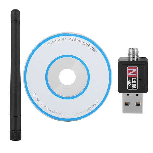 300 Mbps trådløs USB2.0 netværkskort WIFI adapter dongle signal transceiver 2.4Ghz