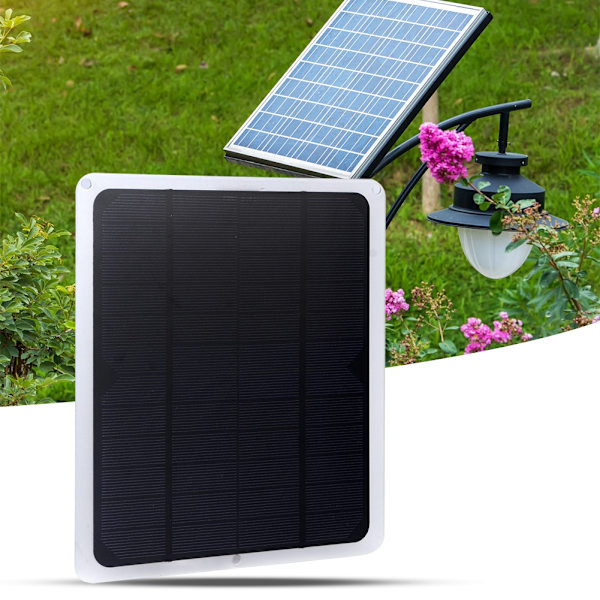 10W monokristallin kisel solpanel batteripanel solcellspaneler för USB liten fläkt