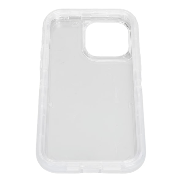 Phone case Transparent Anti-Drop Exakt gränssnittsöppning Gör-det-själv-skyddande cover för IOS 14pro