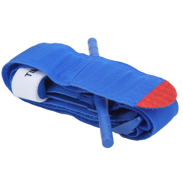 Tourniquet Emergency Outdoor Tourniquet Quick Release Emergency Stop Bleeding Belte for Camping Fotturer 95cm Blå