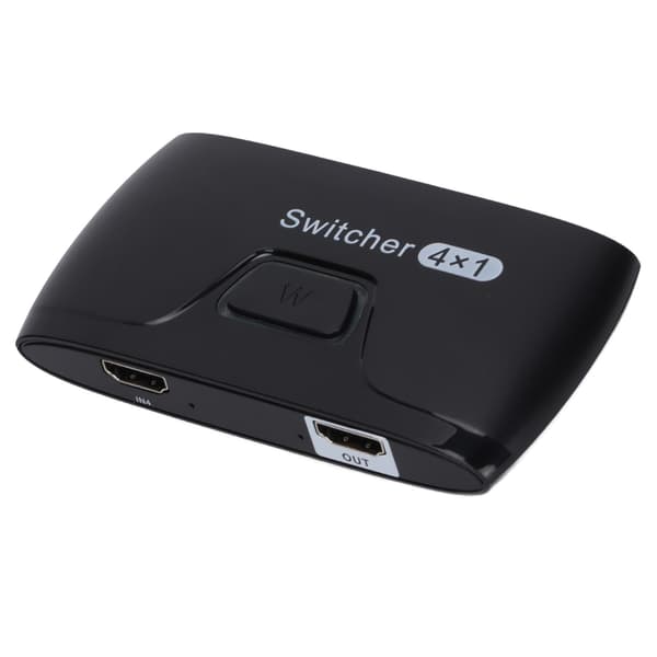 4 i 1 ut-adapter 4K och 30Hz HD Multimedia Interface Switch Video Switcher för HDTV DVD