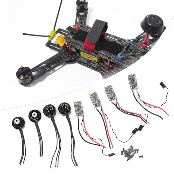 RS2205 2300KV 2205 Cw CCW børsteløs motor LITTLEBEE 30A ESC til FPV Racing Drone (børsteløs motor ESC-sæt)