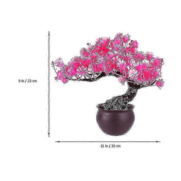 1 stk. havearbejde potteplanter, kunstig jasmin potteplante ornament