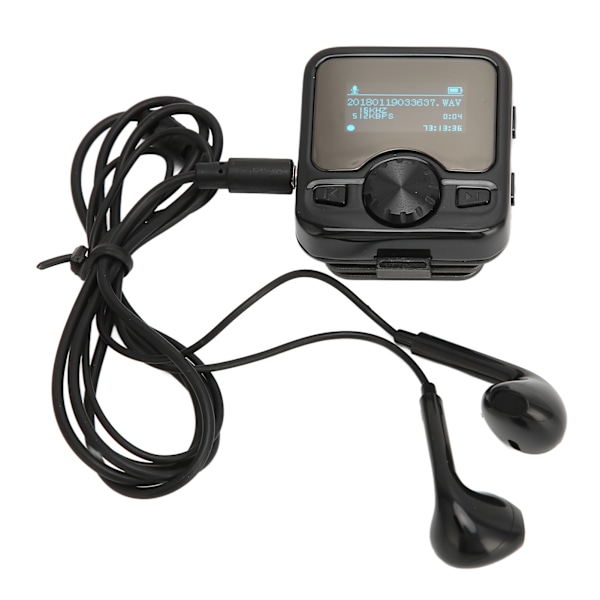 MP3-musiikkisoitin tukee Bluetooth-eKirjan tallennusta Kannettava monitoiminen HIFI-häviötön ääni Musiikkisoitin 16 Gt