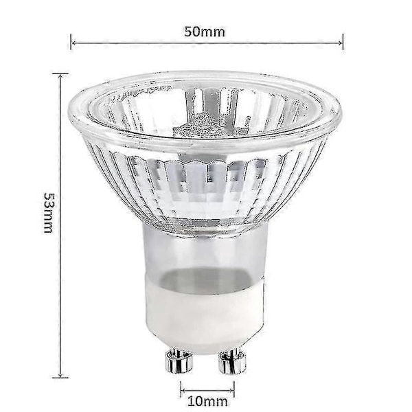 5 stk. GU10 35W Halogen Spotpære Dæmpbar, Halogen Reflektorlamper -t