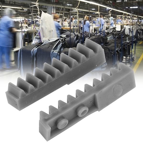 Ett par sidoställ stickmaskin Plasttillbehör L/R sidoställ Passar för Silver Reed