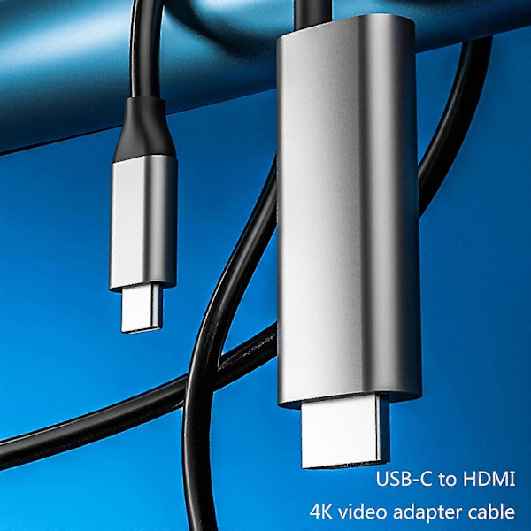 Cable Matters Type C - HDMI-yhteensopiva adapterikaapeli, tukee 3
