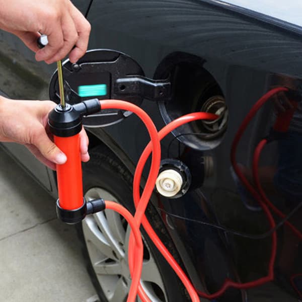 Bärbar Manuell Bilhävertpump Oljeutsugare Vätskebränsleöverföring Handluftpumpar