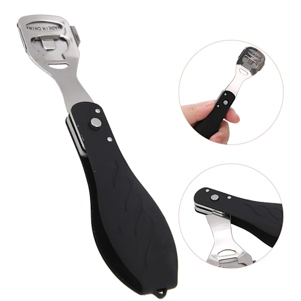 Callus Remover Planer Stain Steel Foot Rasp Dead Skin Pedikyyri Scrubber Foot Care ToolMusta