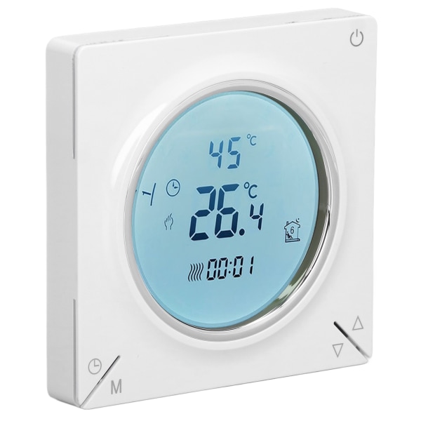 Termostaatti NTC termistori LCD-näyttö Erittäin tarkka Älykäs ohjaus Huuhtelulämpötilan säädin AC220V