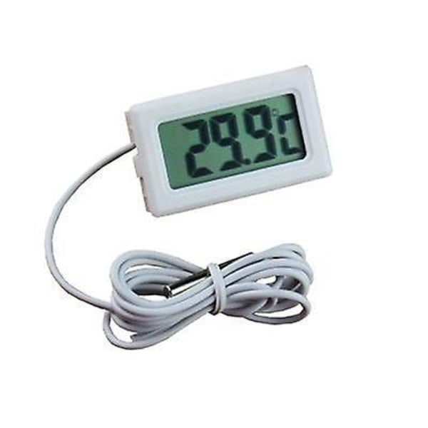 Reptil Termometer Hygrometer Dobbel Måler for Kjæledyr Terrarier Temperatur og Fuktighet Monitor