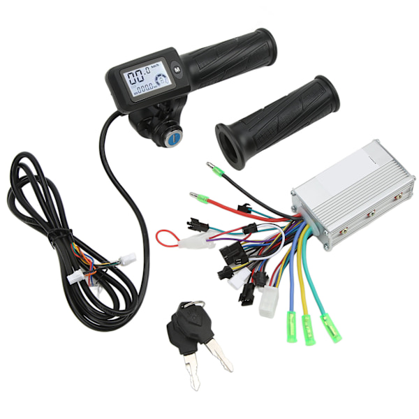 36V 48V 350W Elektrisk Køretøj Controller Kit Børsteløs Motor Controller Kit Scooter Børsteløs Controller med 805 LCD Panel