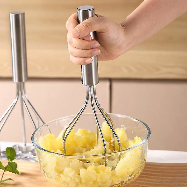 2-i-1 Kartoffelmoser og Mixer til Glat Kartoffelmos og Bløde Madvarer