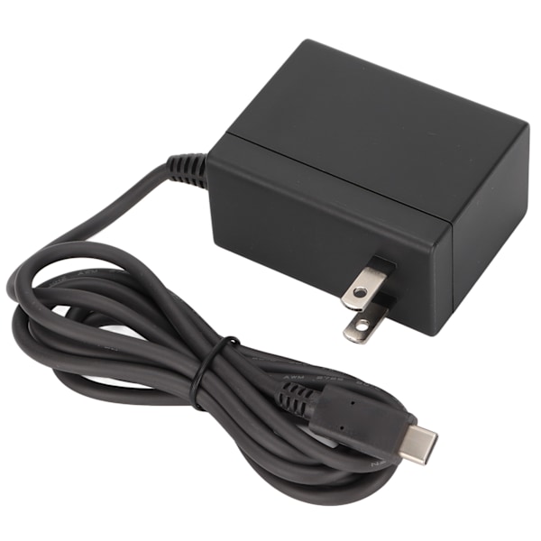 Bærbar hurtiglader for Switch-strømadapter, AC-adapter for Switch 100-240V US-plugg