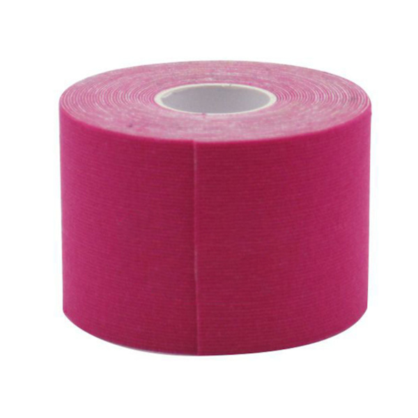 Sporttejp Elastisk självhäftande Andningsbar vattentät atletisk bandagetejp för sporthandled Ankel 2in X 16,4ft Rosa