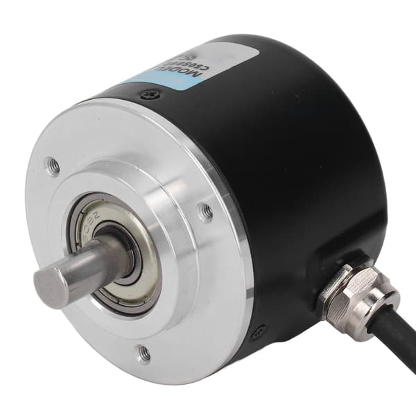 2-fase inkrementell rotasjonskoder 50 mm ytre diameter IP50 PNP rotasjonskoder DC5-24V 500P/R