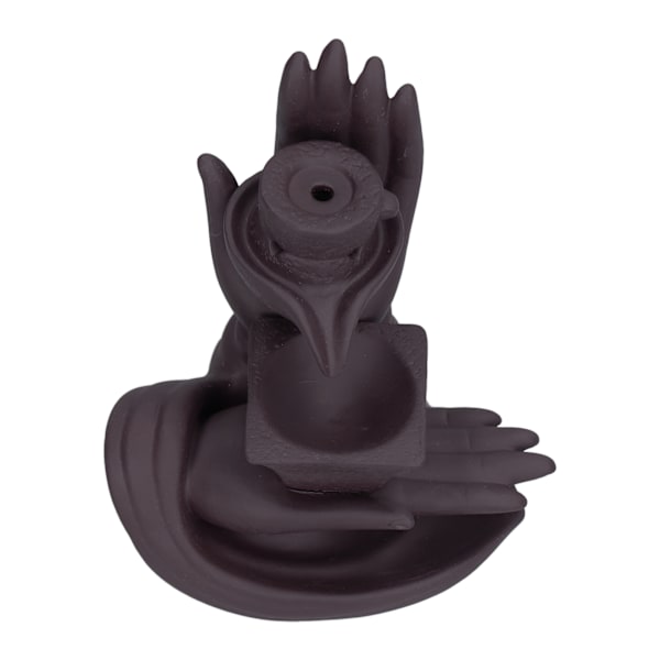 Tilbageflow Røgelse Brænder Røg Vandfald Keramisk Røgelse Holder Aroma Brænder Hjem Ornament til Soveværelse Dekoration