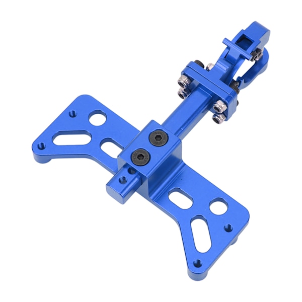 RC Trailer Krog Aluminiumlegering Justerbar Letvægts Trailer Hitch Beslag til SCX6 1/6 Blå