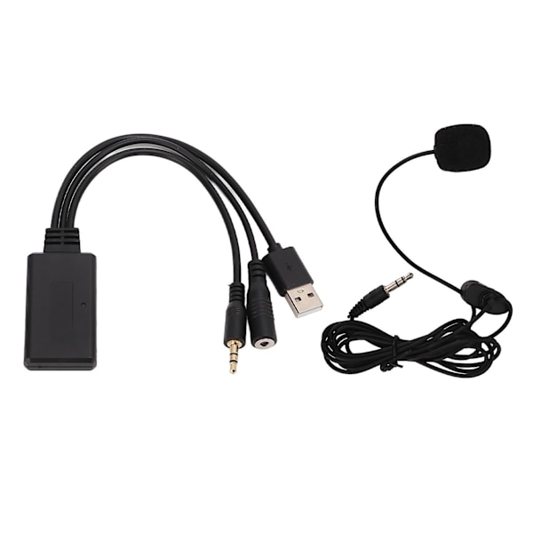 Bil Bluetooth Aux Kabel Mikrofon Handsfree Adapter Ersättning för Cooper Z4 E60 E63 E64 E66 E81 E90