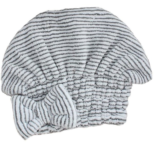 Hurtigtørrende Mikrofiber Hår Tørrehåndklæder Elastiske Bade Wraps Absorberende Hårhætter