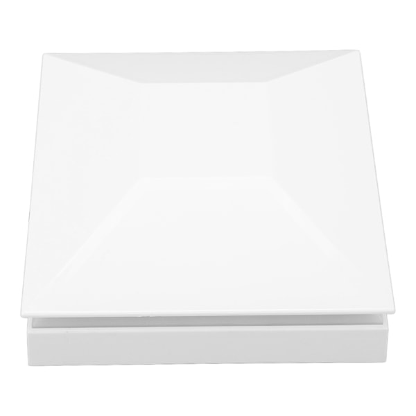 Konsolkylfläkt 12W 3 vindhastigheter Touch Switch Justerbar konsol Dammtät kylfläkt med LED-lampor USB portar Vit
