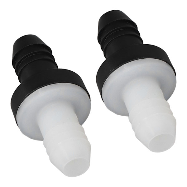 2 st backventil 3/8 tum 10 mm plast 1-vägs vatten backventil för luftkompressor akvariumpump bränsle gas vätska luft CDAV6