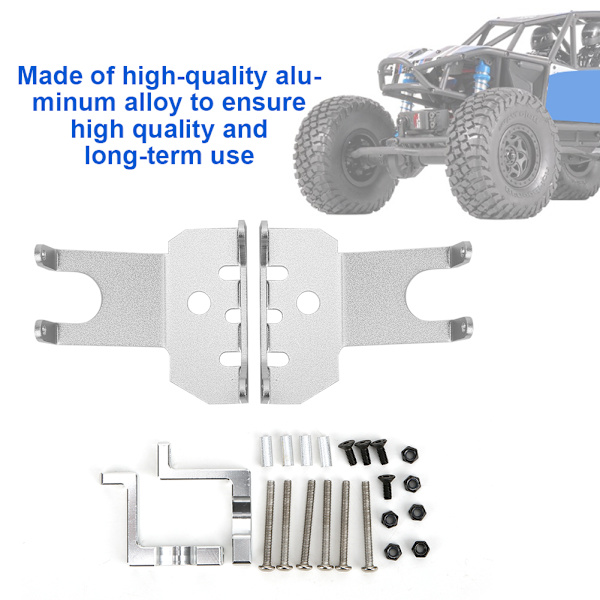 Aluminiumslegering foran bakaksel beskyttelsesbrett RC reservedeler forsyning for 1/10 aksial Wraith RR10 CrawlerSliver