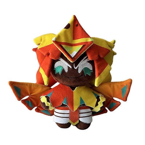 Cookie Run Kingdom Pehmo 25 cm Pehmeä Shadow Milk Cookie -pehmo, Söpö pehmolelu E