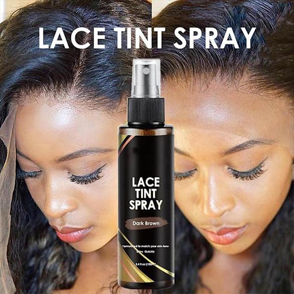 Lace Tint Spray Långvarig Spray Lace Tint för peruker Spray