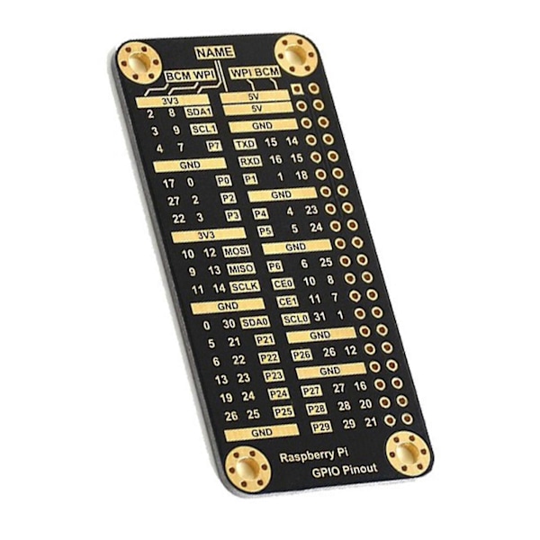 GPIO Referensbräda för Raspberry Pi Modell 4b/3b+/zero 2w