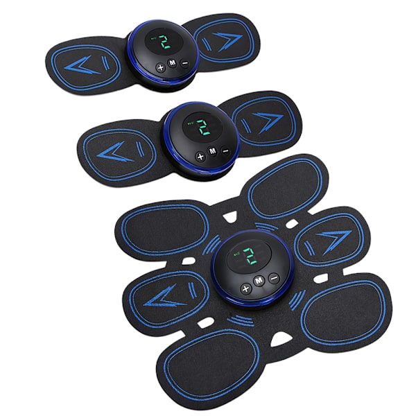 EMS-vatsalihasstimulaattori Monitoiminen Smart Fitness -hierontatarra