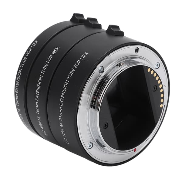 Autofokus Makroforlengelsesrør Adapterring 10mm 16mm 21mm for Sony E-fatning Objektiver