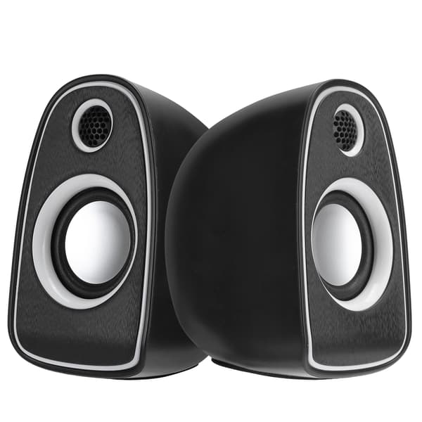 Q5 Bærbar Mini Hi-Fi Digital Højttaler ABS Desktop USB 3.5mm Stereo Input Stemmeboks