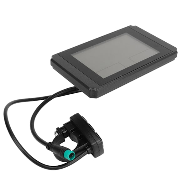Sähköpyörän LCD10H-näyttö Sähköpyörän skootterin LCD-näyttömittari vedenpitävällä liittimellä