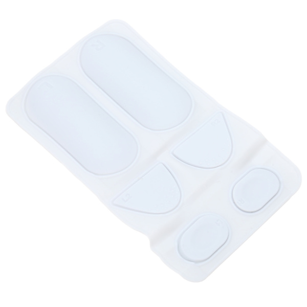 Spillkontroller Silikonpute-glimotstand Svettebestandig rester Gratis Gamepad-knappbeskytter for PS VR2 Sense