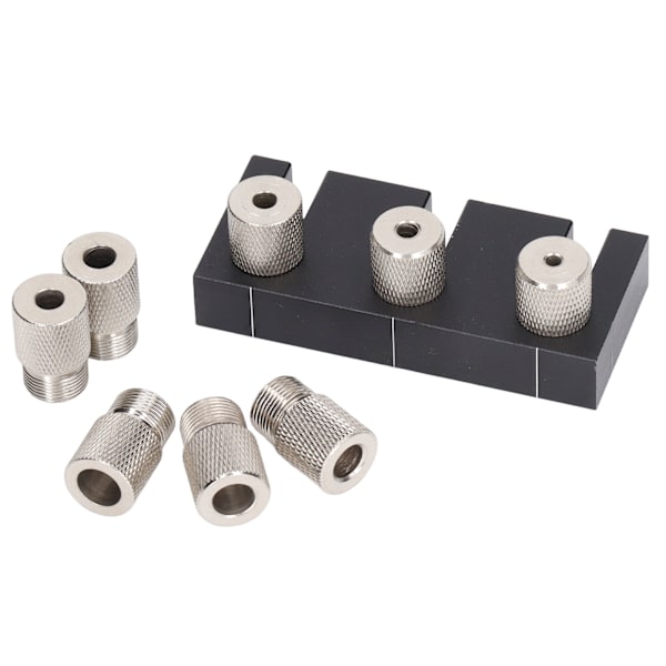 Hålstansningsjigg 3 i 1 Loggtapp Träbearbetning Hålöppnare DIY Verktyg 3 4 5 6 7 8 9 10mm