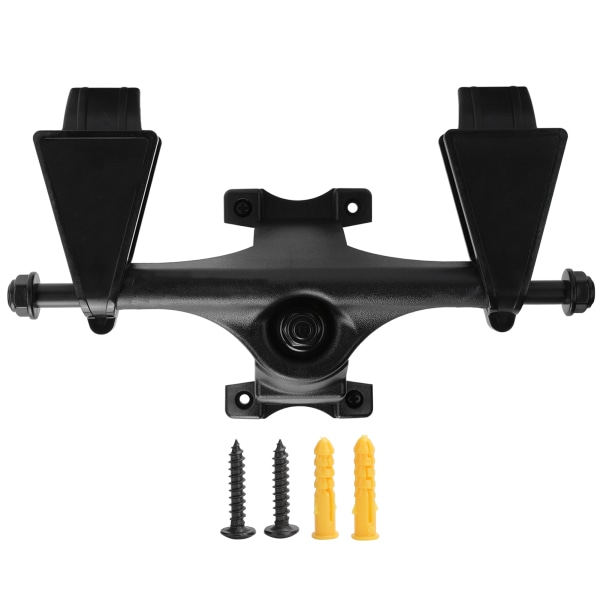 Skateboard Display Stativ Snowboard Scootere Opbevaringsholder Indendørs Wall Hanger Sort