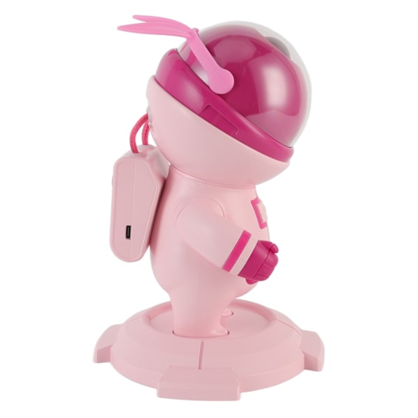 Stjerne LED natlys projektor USB astronaut stjerne projektor lampe RGB ambient projektionslys børns fødselsdagsgave lyserød