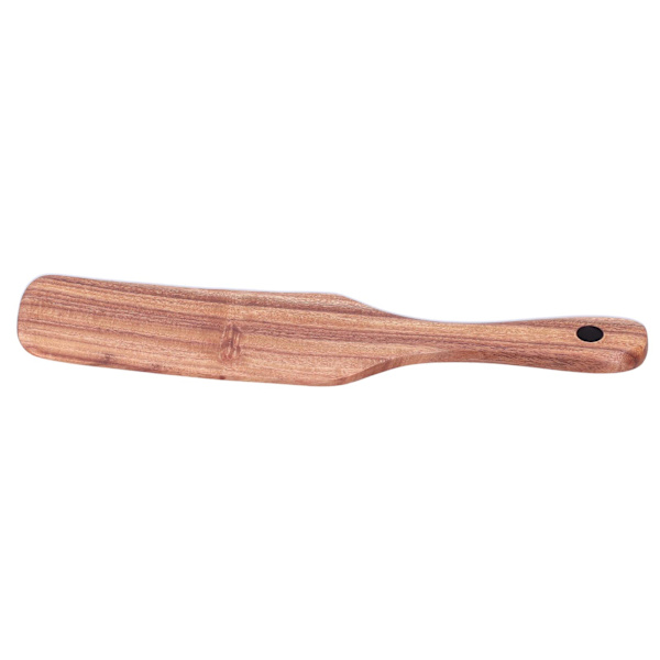 Stekspade i trä, biffspade, spurtle, servis, köksredskap 23,5x5 cm