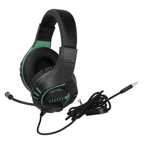 M205 Kablet Gaming Headset med Mikrofon 3,5 mm Jack Støjreducerende Gaming Headset til PS4 Grøn