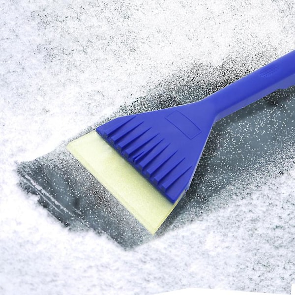 Isskraper Snøbørste for Bilskrape Bil Snøfjerning Magisk Bil Isskrape Snøkost Skrape Magiske Isskraper for Bilfrontrute 33*13cm