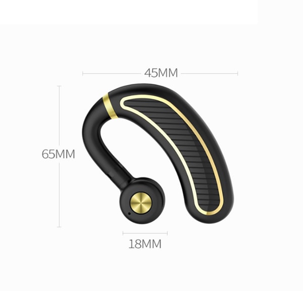 K21 Trådløs Bluetooth 5.0 i øre-hovedtelefoner Håndfri øretelefon Business Car-øretelefoner Headset