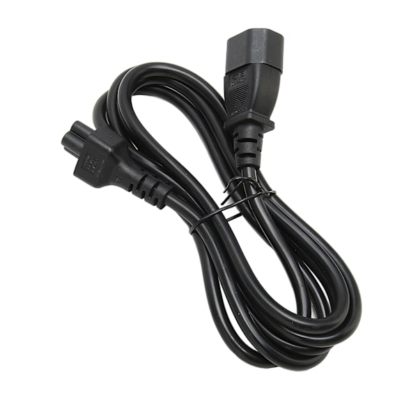 IEC320 C14 til IEC320 C5 strømledning IEC320 C14 han til IEC320 C5 hun strømkabel 10A 250V 2500W 5,9 fod