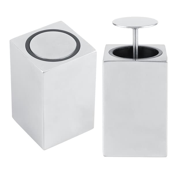 Innovativ 304 rustfrit stål automatisk tandstikker opbevaringsboks dispenser til hjemmerestaurant